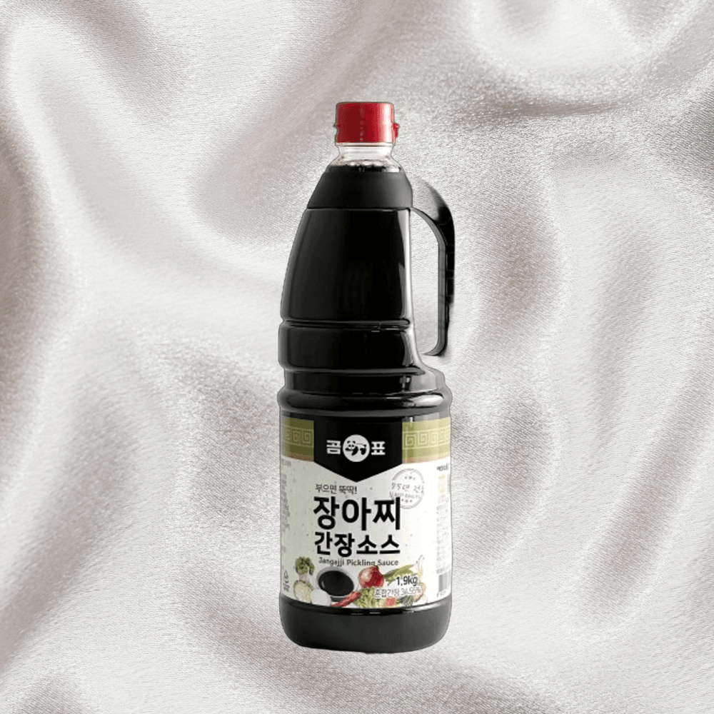 Gompyo Jangajji Soy Sauce (Pickle Soy Sauce) 1.9L, 2 pcs