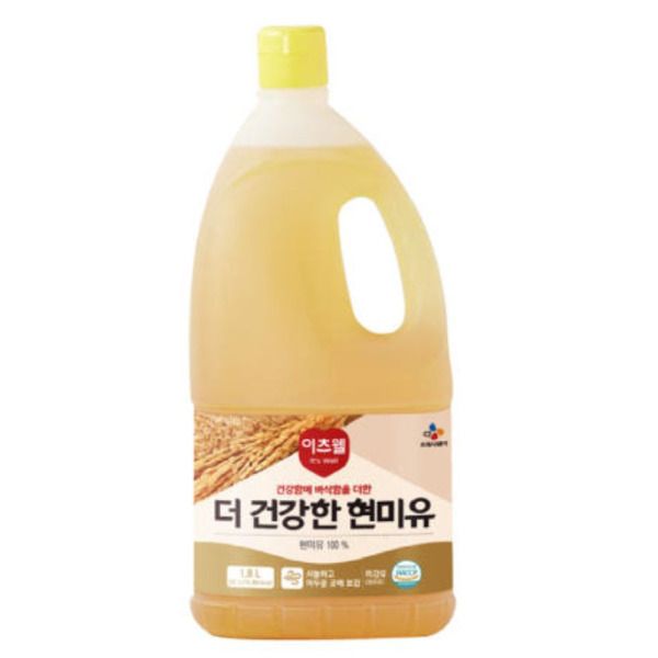 CJ프레시웨이 CJ 이츠웰 더 건강한 현미유 1.8L, 1개