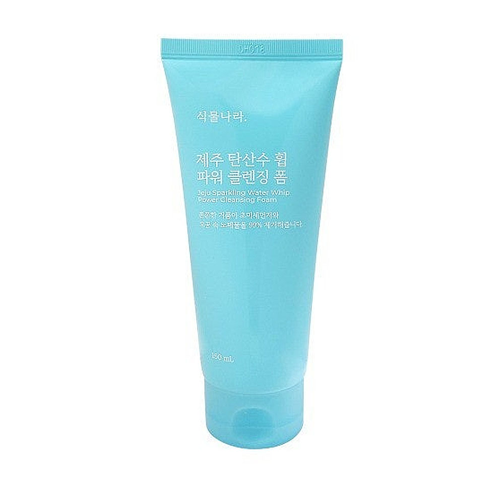 식물나라 제주 탄산수 휩 파워 클렌징폼 120ml, 2개