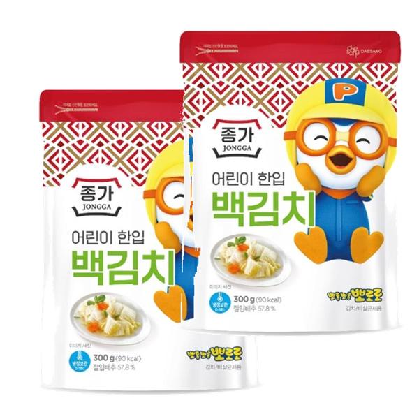 종가 어린이 한입 백김치 제품 이미지
