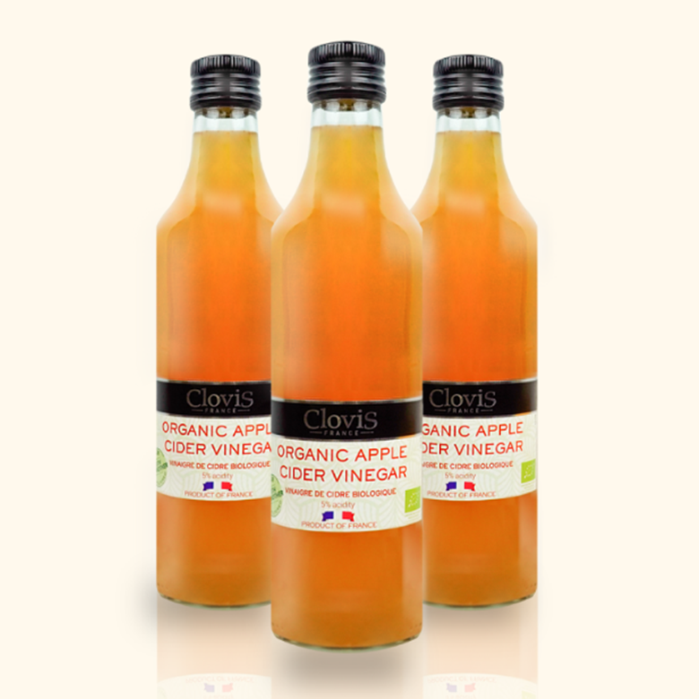 CHARBONNEAUX BRABANT CLOVIS 클로비스 유기농 <b>애플사이다비니거 사과초모식초</b> 500ml, 1개