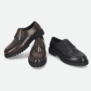 엘칸토 남성 소가죽 U팁 더비 3cm LCMD73U339