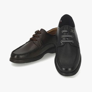 엘칸토 남성 소가죽 3홀 라운드 슬림 데크슈즈 3cm LCMC95U439