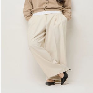 시슬리 [AK분당점] [시슬리] 아비곳 오비 배색 투턱 팬츠