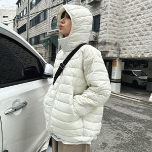 경량패딩(기장무관) 드림비 후드 경량 패딩(공용)