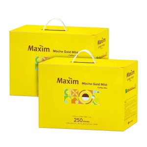 맥심 모카골드 마일드 커피믹스 250T x 2개 / 선물용 / 추석선물