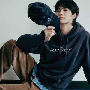 [지오다노] NEW [변우석] 기모 그래픽 후드티(공용) 025923 01025923