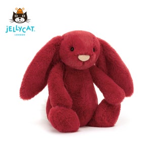 젤리캣 Luxe 토끼인형 스칼렛 레드 애착인형 Jellycat