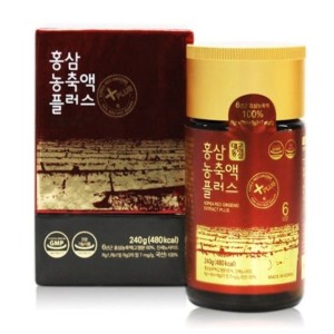성인남녀 기능성 <b>홍삼농축액 플러스 240G</b> 1병