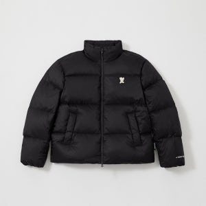 와키윌리 덕키 다운 숏푸퍼 블랙