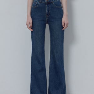 [르 스튜디오] MODERN SLIM FIT BOOTCUT JEANS_BLUE LS253PT050CBL