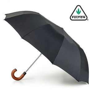 [펄튼] 매그넘-1 오토 블랙 남성 반자동 2단 우산 49cm 520g UPF 30+_G512-001