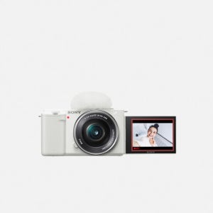 소니 카메라 소니 브이로그 Zv-E10 (본체+16-50mm Oss 렌즈) / 화이트