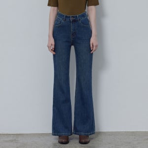 [르 스튜디오] MODERN SLIM FIT BOOTCUT JEANS_BLUE