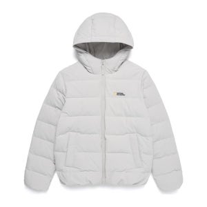 내셔널지오그래픽 N254UDW950 경량 후드 덕다운 점퍼 L/GREY