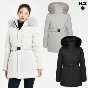 [ 롯데백화점 ](조끼증정)K2 여성 G900 트리니티 고어 미들 다운 W KWW25532-(GS)