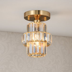 아르센 1등 직부 센서등 / 골드 크리스탈 베란다 센스 계단 실내 호텔 엘이디 현관조명