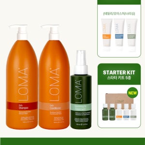 [SALE-35%+추가증정]데일리 샴푸 컨디셔너 1L  + 너리싱 오일 100ml