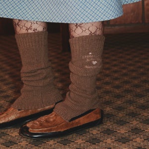 [IHM24103LW] 먼데이 레그워머 브라운