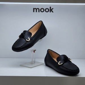 무크 여성 리본 디테일 캐주얼 봉합 단화 422207 GA HGSF1SD 모다아울렛 천안아산점