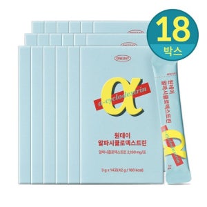 데이즈온 원데이 알파시클로덱스트린 알파CD18박스(3g*14포*18박스)