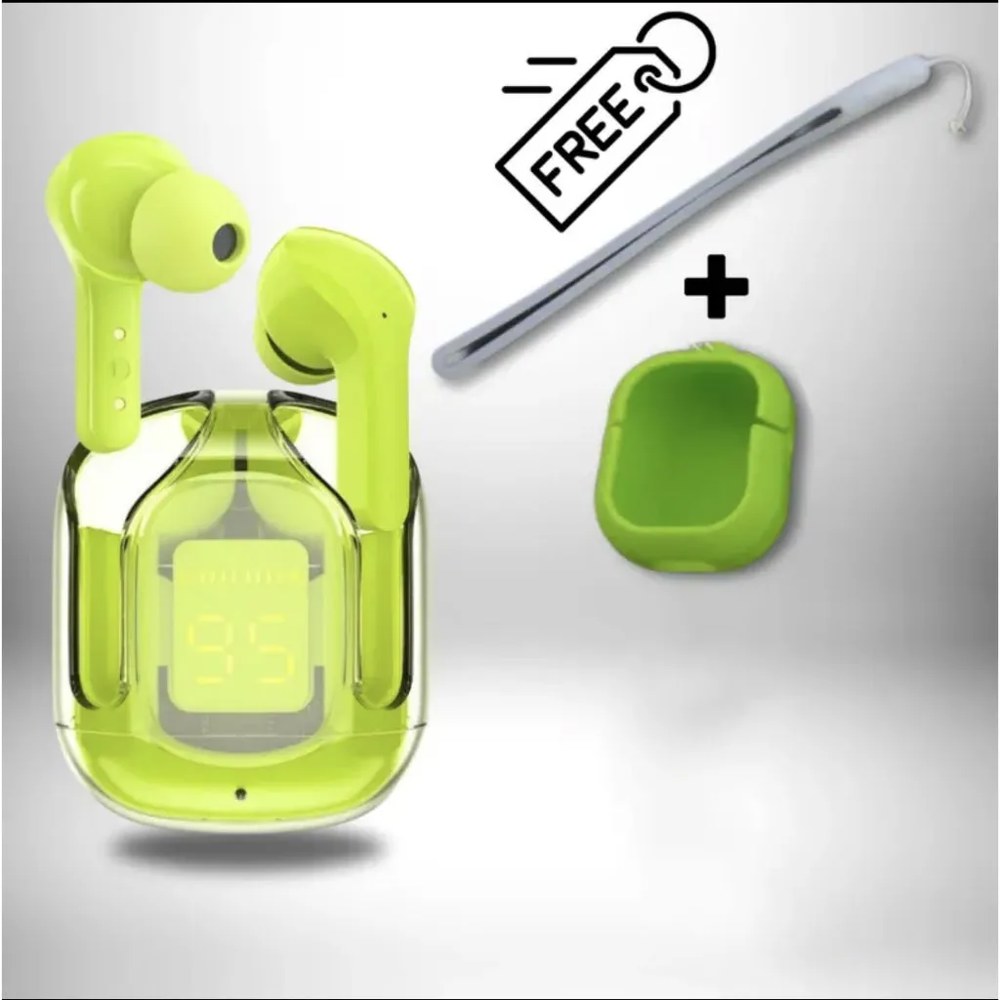 셋 시 보호 케이스 끈 제공 T2 게임용 Bluetooth 5 3 소음 감소 HD HiFi 스테레오 무선 이어폰  gr n  1개