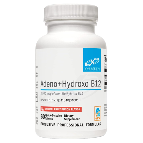 <b>자이모겐</b> XYMOGEN Adeno Hydroxo B12 비메틸화 <b>비타민B12</b> 속방형 60정  1개