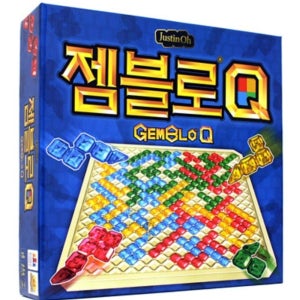 젬블로Q 보드게임 퍼즐 블록 영역 놀이 전략 게임 [ABH814]
