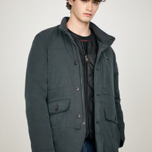 TOMMY HILFIGER MEN 구스 다운 워커 재킷 T12E7QOT748ML1900