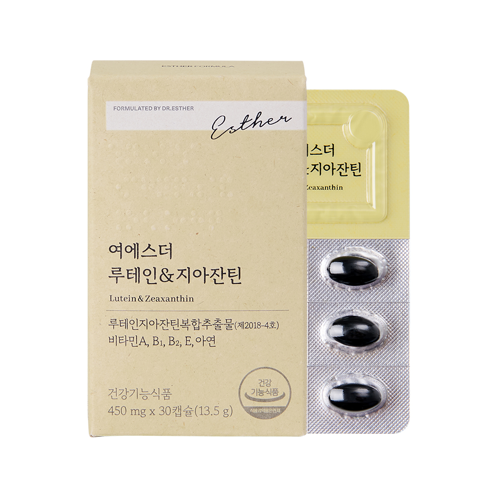 에스더포뮬러 여에스더 루테인 지아잔틴 450mg x 30캡슐, 1개