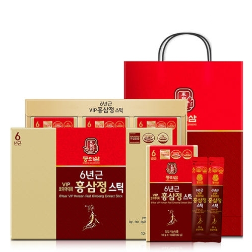 <b>동의삼</b> 6년근 VIP 홍삼정 스틱 10g x 30포, 1개