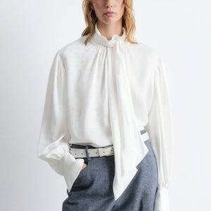 [& Other Stories] 보우 카라 블라우스 (1316956002)