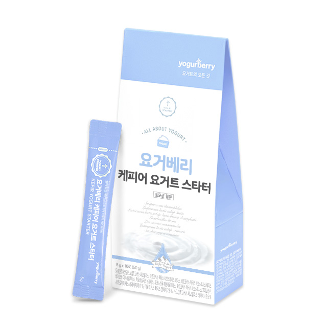 휴럼 요거베리 <b>케피어</b> 요거트 스타터 5g x 10포, 3개