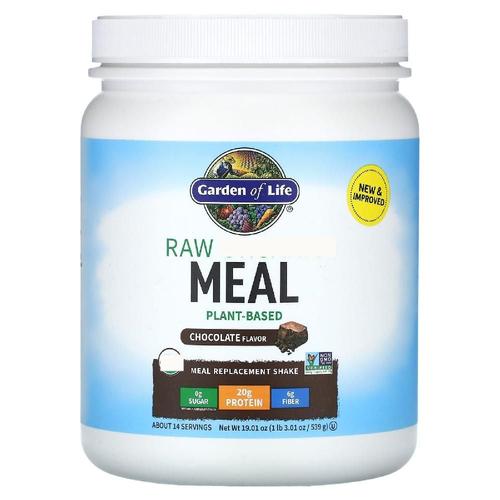 가든오브라이프 로우 밀 <b>RAW</b> Meal <b>초콜릿</b>맛 <b>카카오</b> 539g