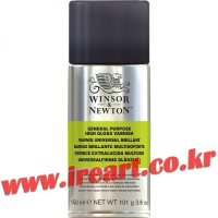 윈저앤뉴튼  다용도 고광택바니쉬 스프레이 (150ml) - All Purpose high gloss varnish - WI3034988