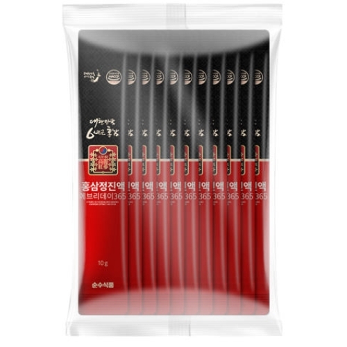 순수식품 홍삼정진액 에브리데이 365 스틱 10g x 10포, 1개