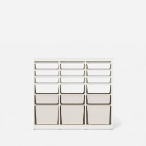 샘키즈 미니박스 수납장 1305 크림오트밀