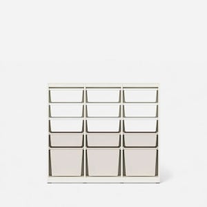 샘키즈 수납장 1305 크림오트밀