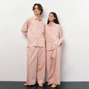 [아템포] FIRST  PAJAMA COUPLE SET_soft pink