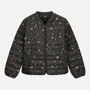 [써스데이 아일랜드] 잔꽃 경량 덕 다운 점퍼_T258MDJ342W