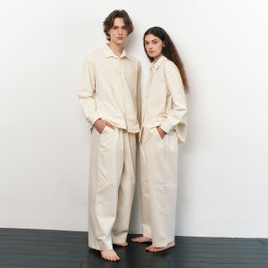 [아템포] FIRST  PAJAMA COUPLE SET_cream white