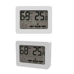 실내 온도 습도계 실시간확인 스마트 부착 스탠드 습도 두가지기능 아이방 아기방 지침 침실