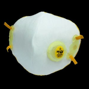 크린탑 방진마스크(1급/흄) C650V 백색 (120)EA 자재