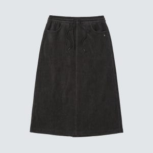 [스노우피크 어패럴] 코듀로이 여성 스커트 Dark Charcoal (S25WWFSK75)