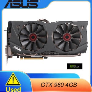 ASUS GeForce GTX 980 4GB GDDR5 PCI Express 3.0 SLI 지원 그래픽 카드