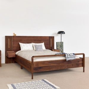 [헤리티지월넛] CF형 호텔침대/협탁 세트 SS/Q/K/SK/EK/LK/CSK/CK/CDK/CLK