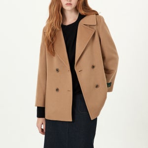 [키이스] 캐시미어 더블 버튼 자켓 KE24W1FRCH183