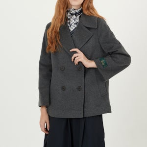 [키이스] 캐시미어 더블 버튼 자켓 KE24W1FRCH195