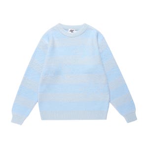 카비시 브러시드 스타 니트 스웨터 블루 CV2FFUK600ABL