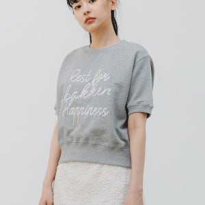 rest for happiness 반팔티셔츠 BK4995_그레이